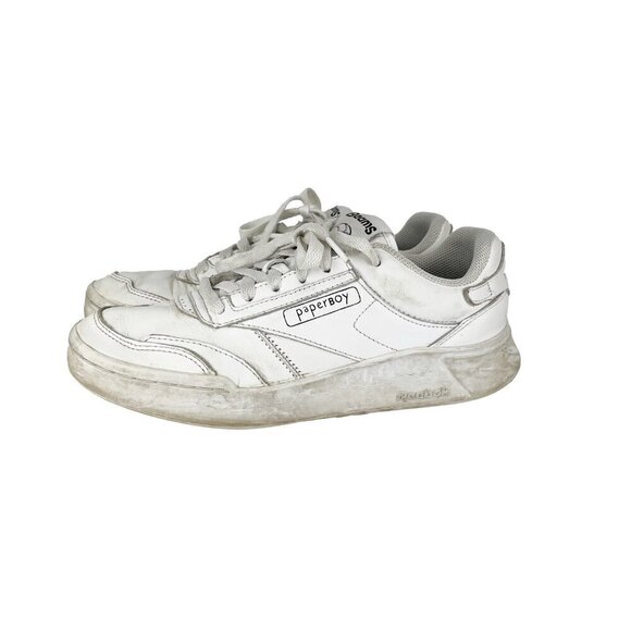 REEBOK Club C Legacy Paperboy Beams Paris Whiteβ Running shoes Size 7 - Picture 5 of 13